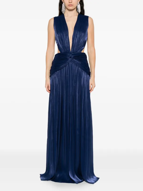 costarellos blue dress Costarellos - Kalissa Guipure Lace Dress
