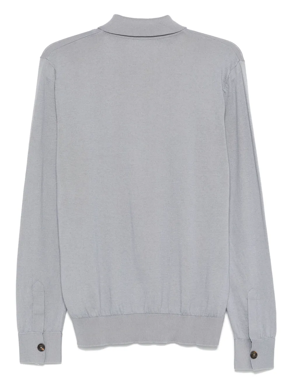 Eleventy Poloshirt met lange mouwen Grijs