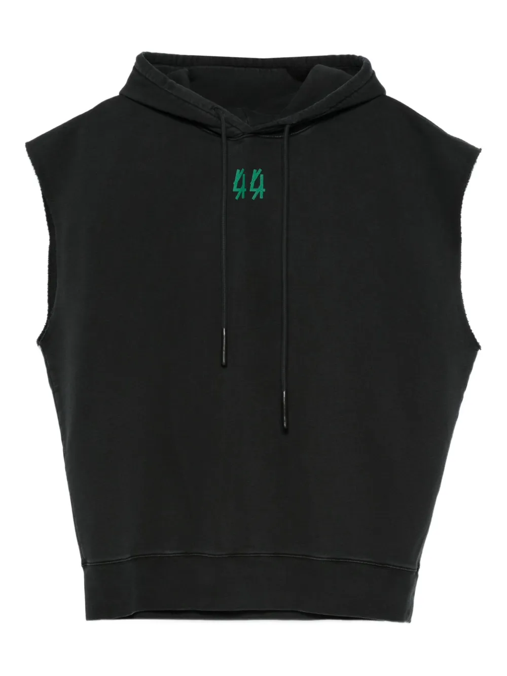 44 LABEL GROUP Gilet met capuchon Zwart