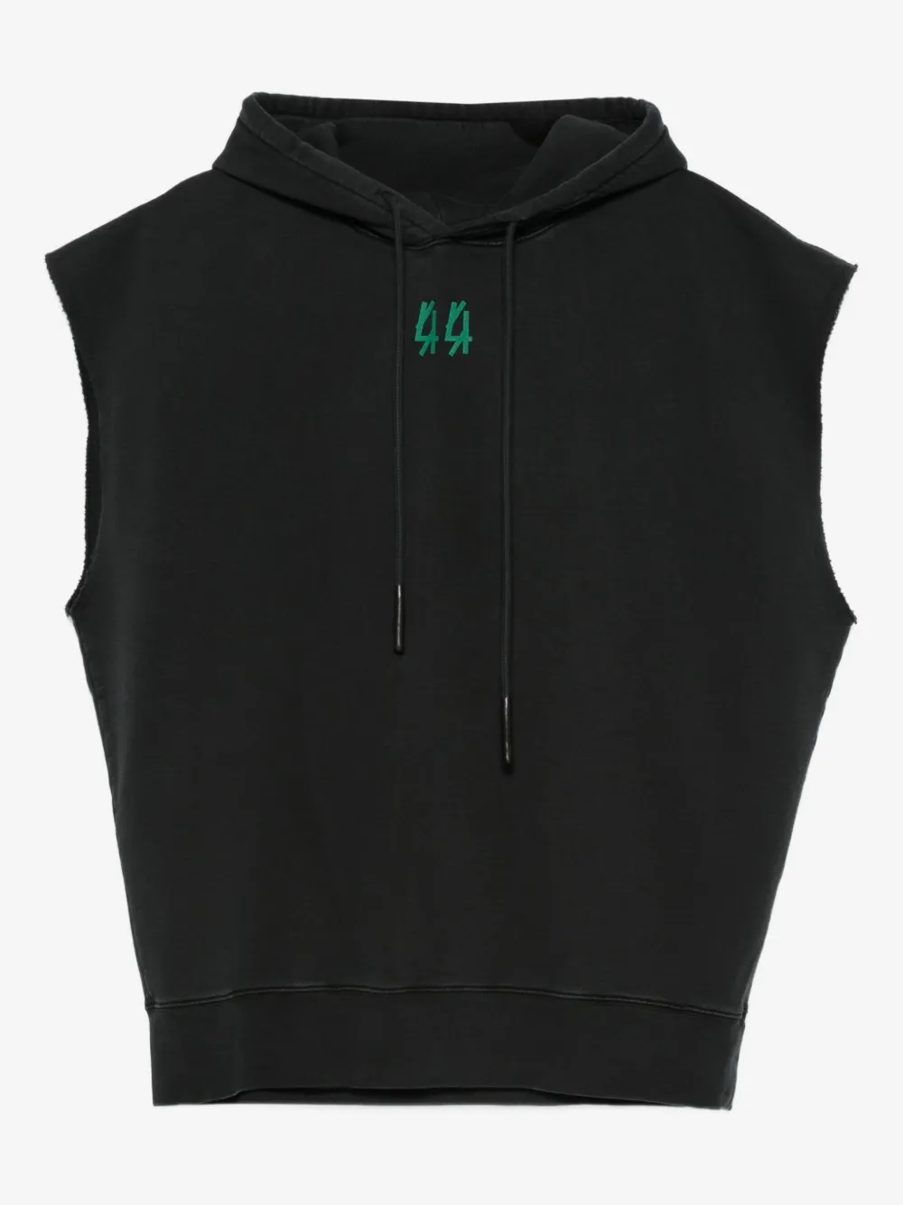 44 LABEL GROUP chaleco con capucha | negro | Image 1