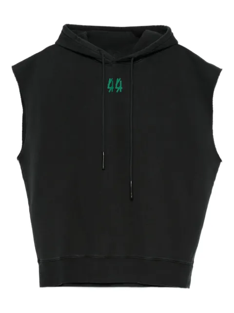 44 LABEL GROUP hooded sleeveless vest