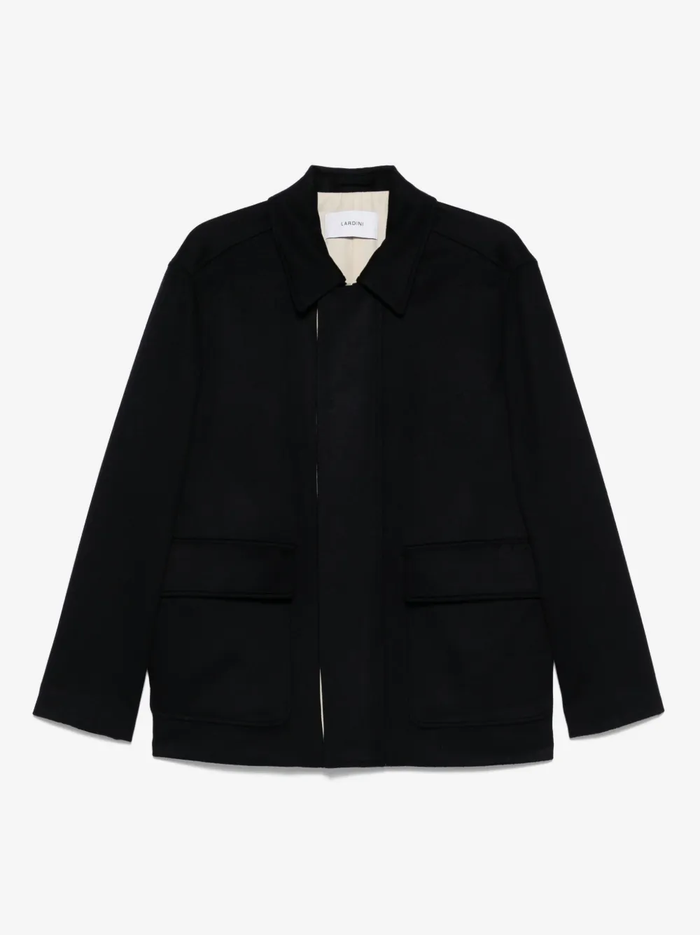 Lardini patch-pocket shirt jacket | Blue | Image 1