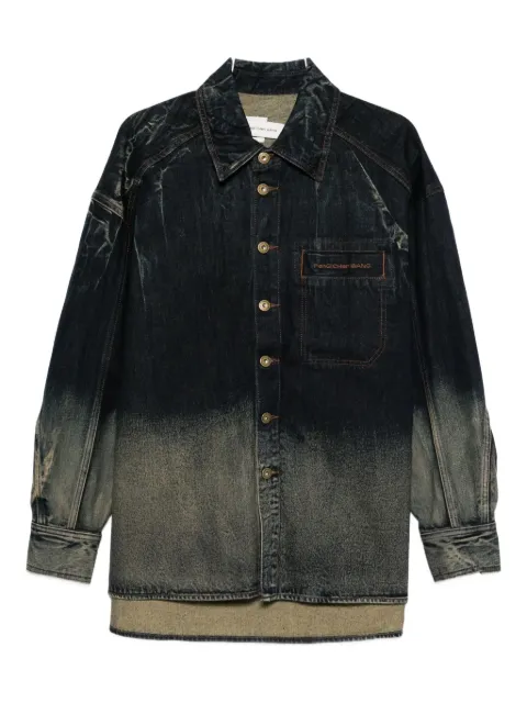 Feng Chen Wang buttoned pocketed shirt