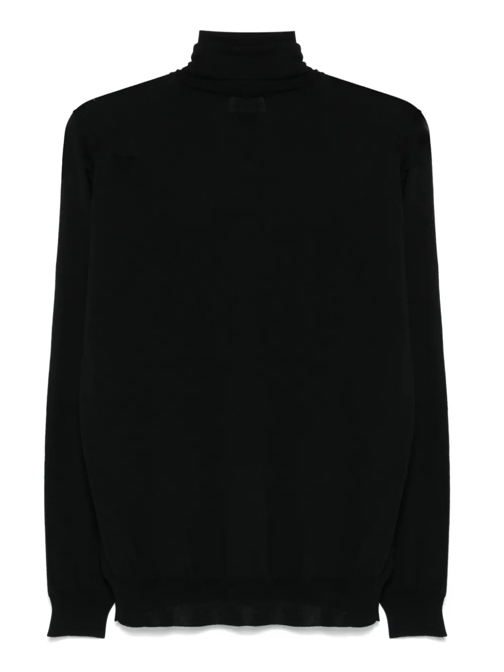 Lardini turtleneck wool sweater - Zwart