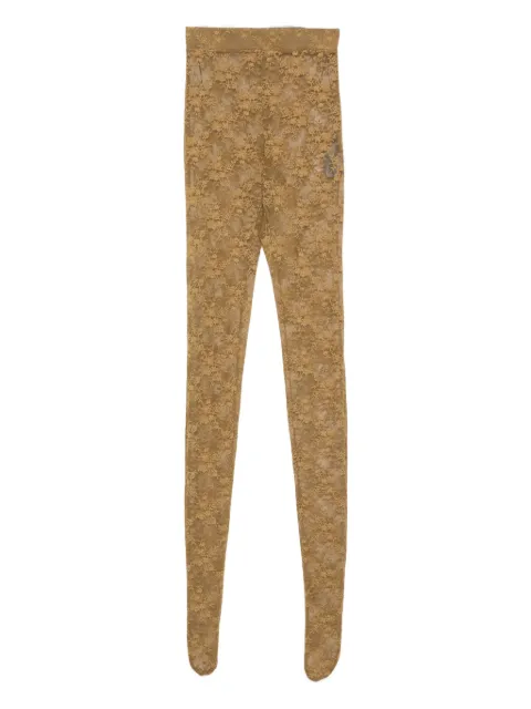 Alex Perry lace-floral leggings
