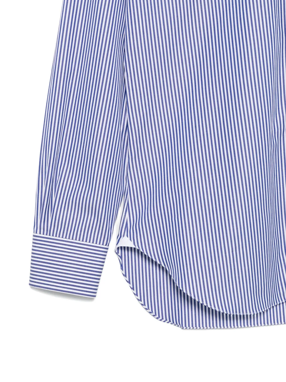 Barba Gestreept overhemd Blauw