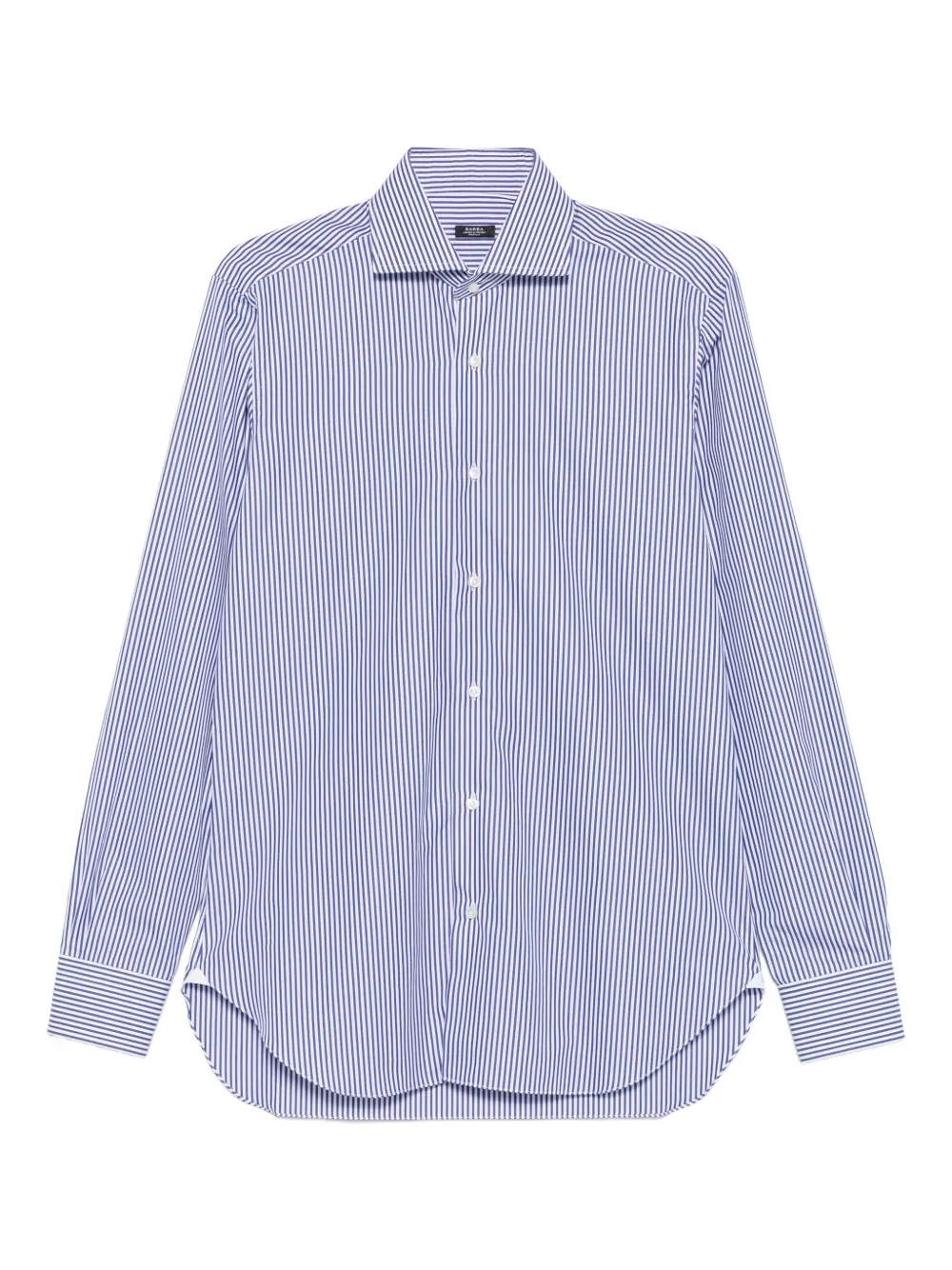 Barba camisa con rayas estampadas | azul | Image 1