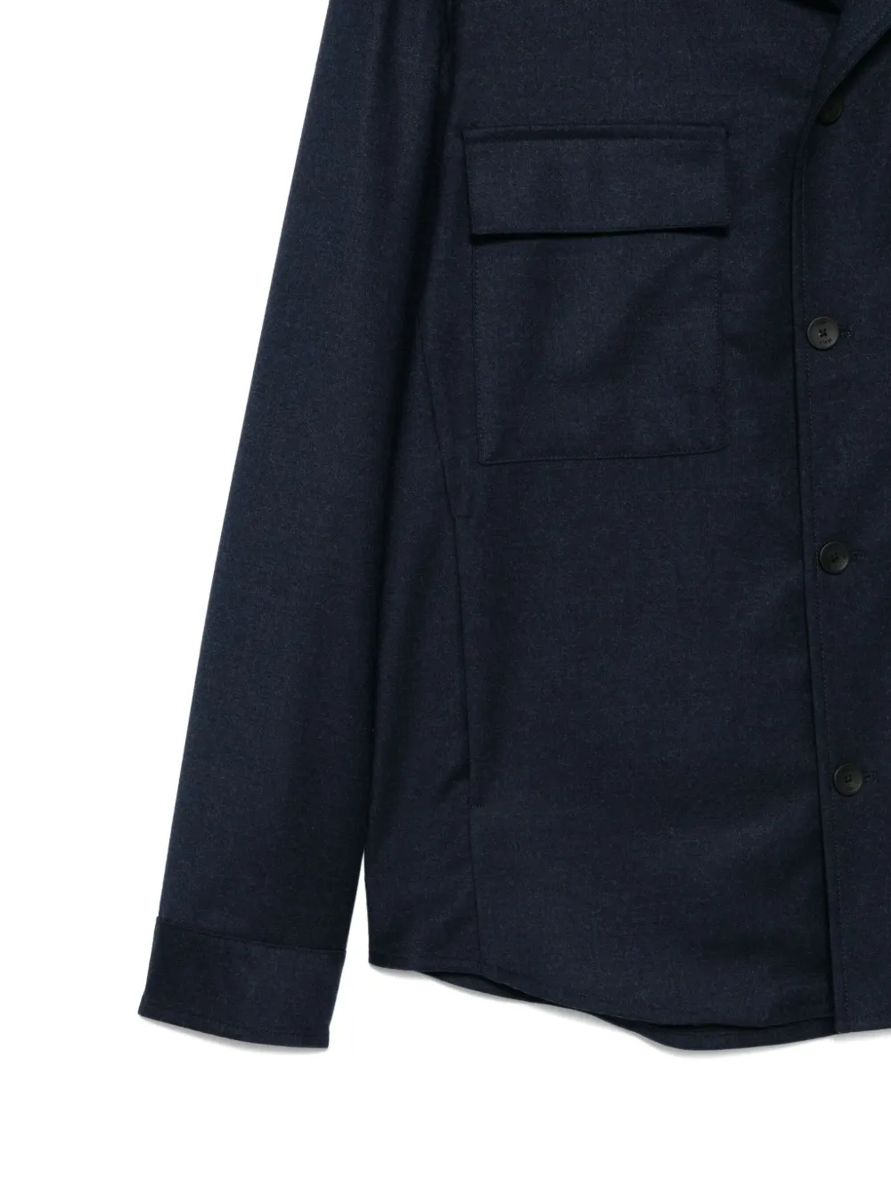 Briglia 1949 Button-down overhemd met dubbele zak Blauw