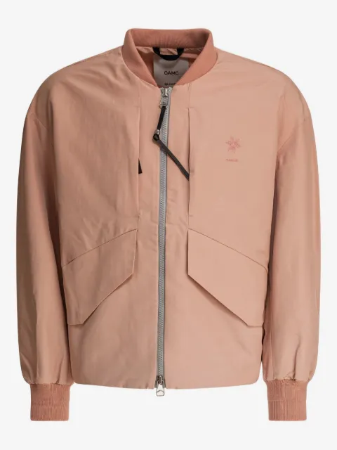 Goldwin zip-fastening panelled bomber jacket