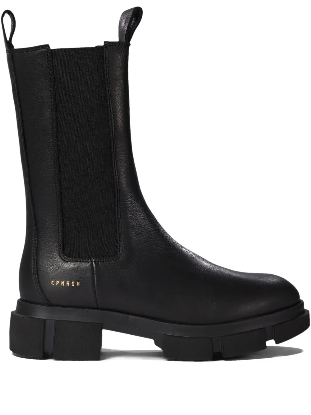 Copenhagen leather Chelsea boots Black