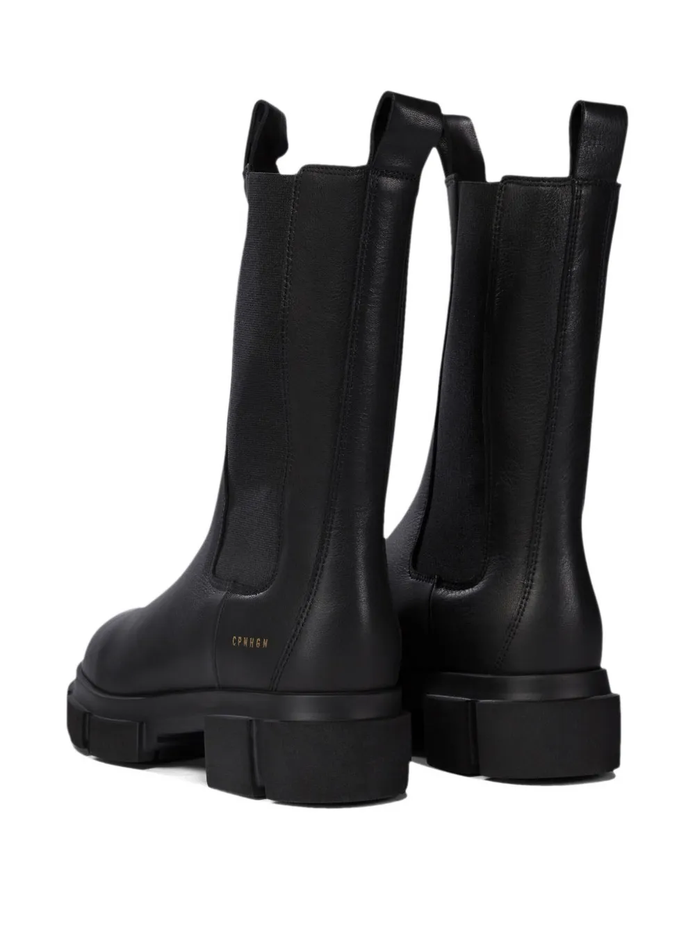 Copenhagen leather Chelsea boots Black