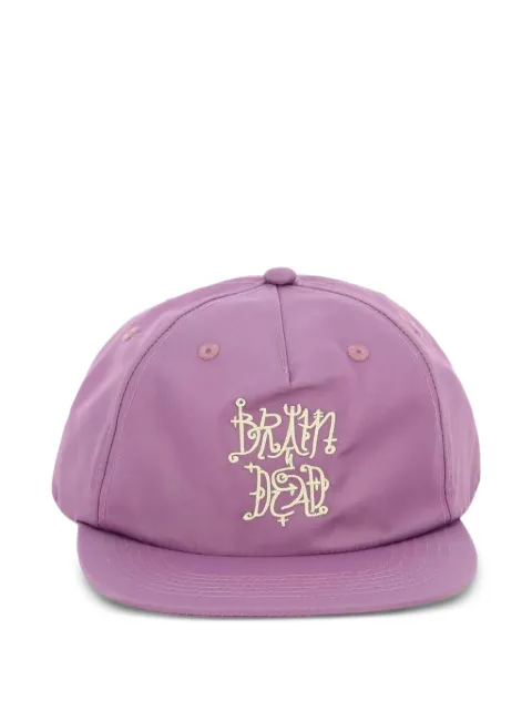 Brain Dead embroidered -script baseball cap