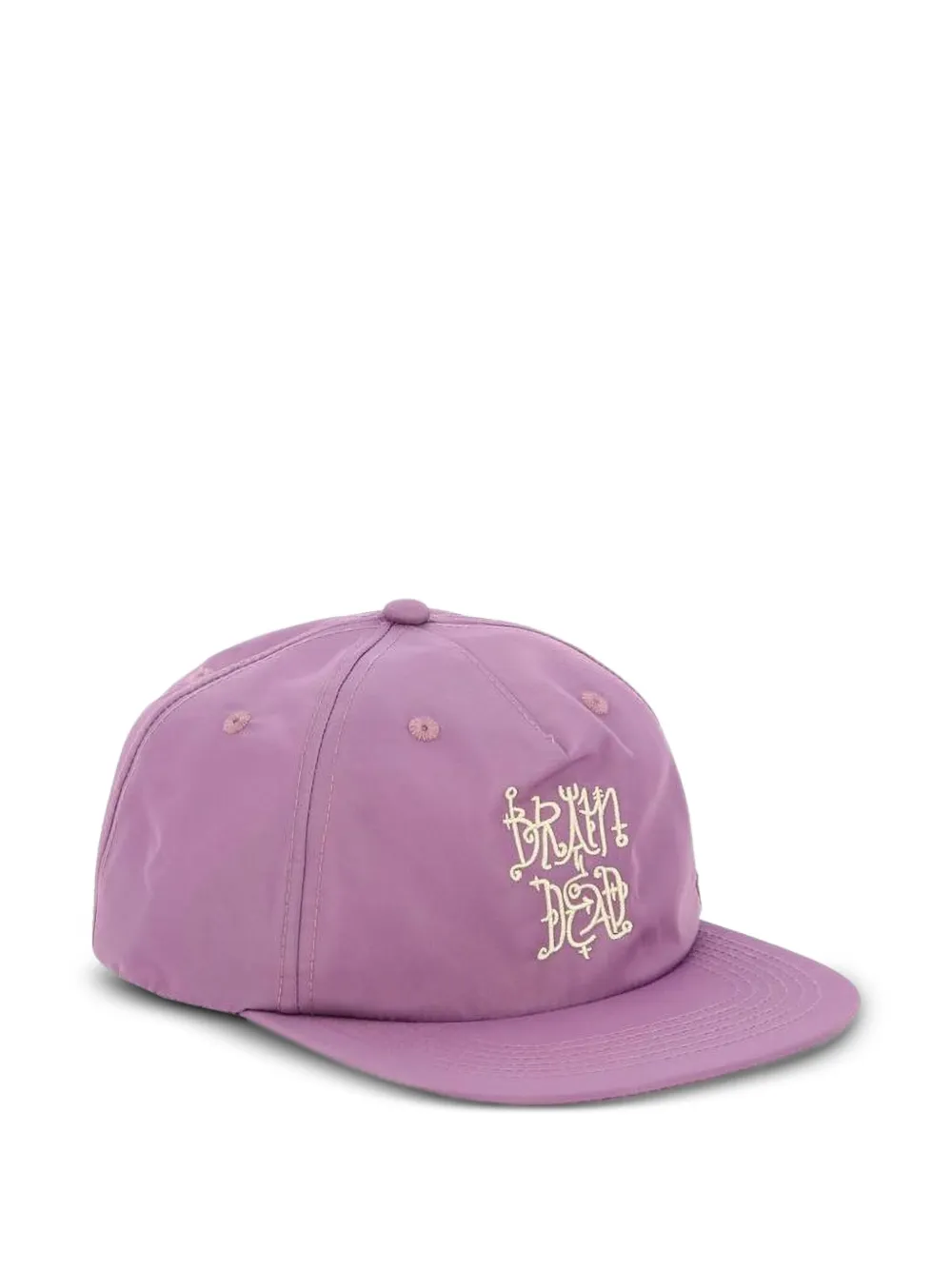 Brain Dead embroidered -script baseball cap | Image 2