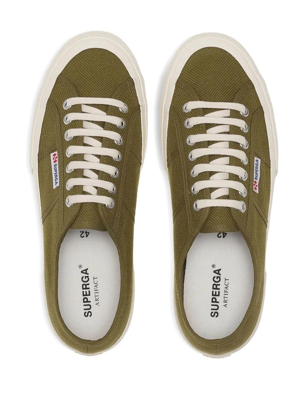 Superga Canvas sneakers Groen