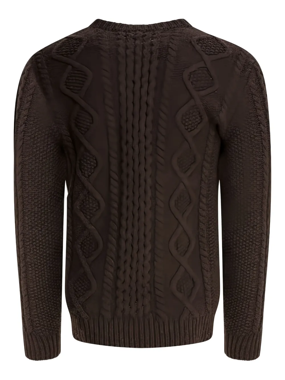 RAKKI cable-knit long-sleeves sweater | Knitted Sweaters | Image 2