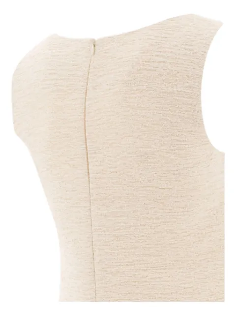 Loulou vestido corto de tweed sin mangas