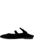 amato daniele velvet loafers - Black
