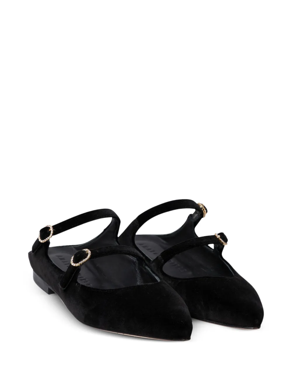 Amato daniele velvet loafers - Zwart