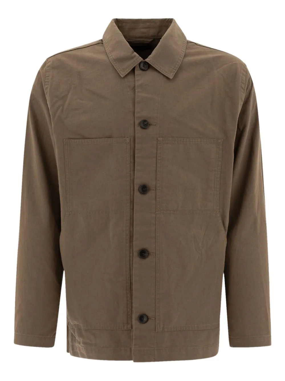 Vince button-front patch-pocket jacket Bruin