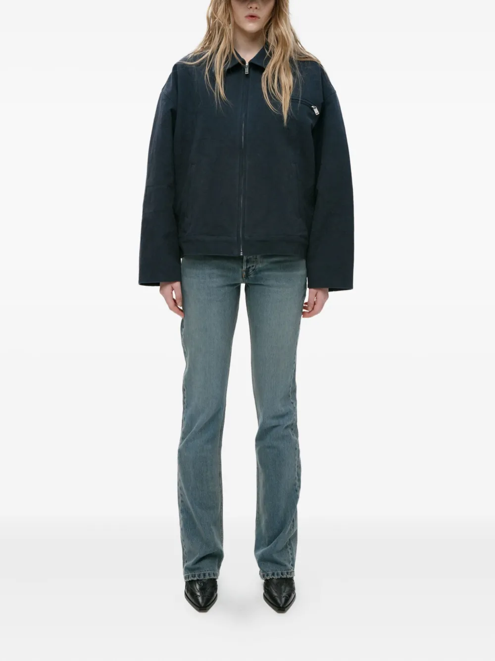 Mainless zip-up jacket | Cropped Jackets | Image 2
