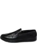 Prada Pre-Owned leather loafers - Black