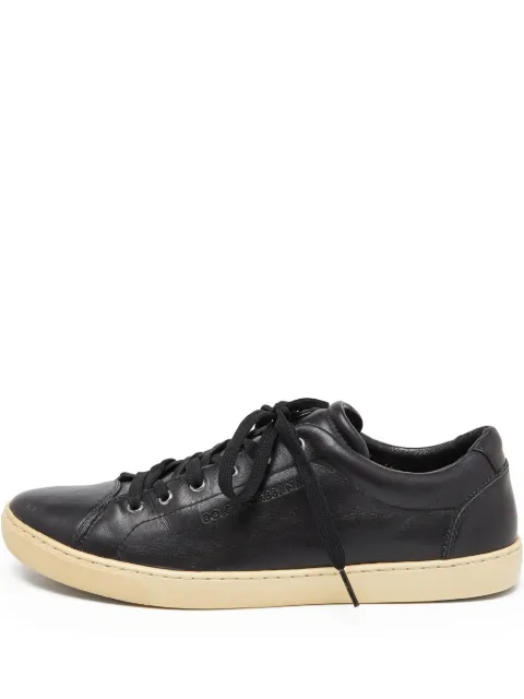 Dolce & Gabbana Pre-Owned leather low-top sneakers