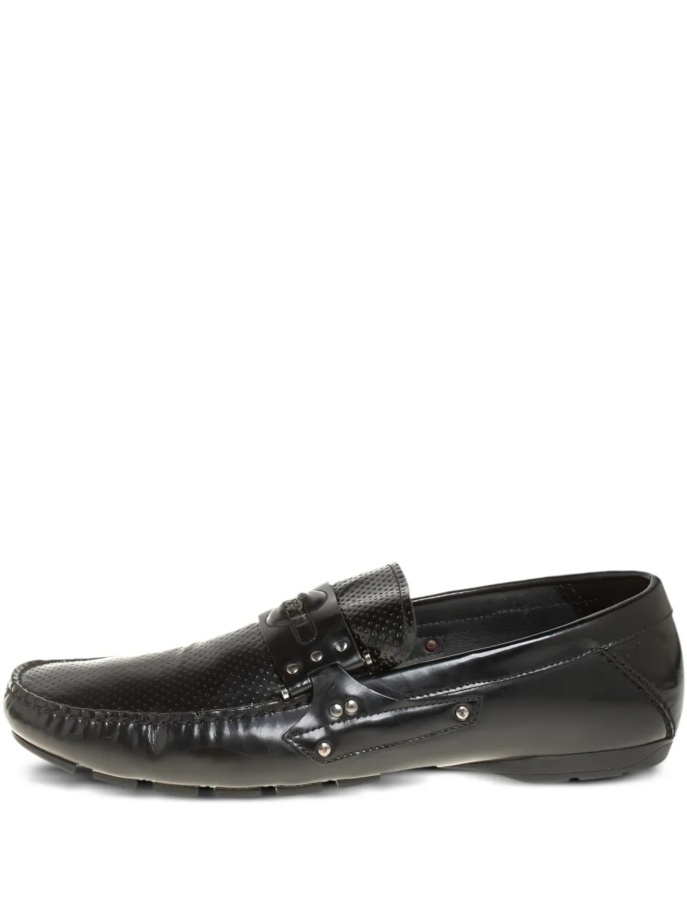 Versace Pre-Owned Medusa-head loafers | Black | Image 1
