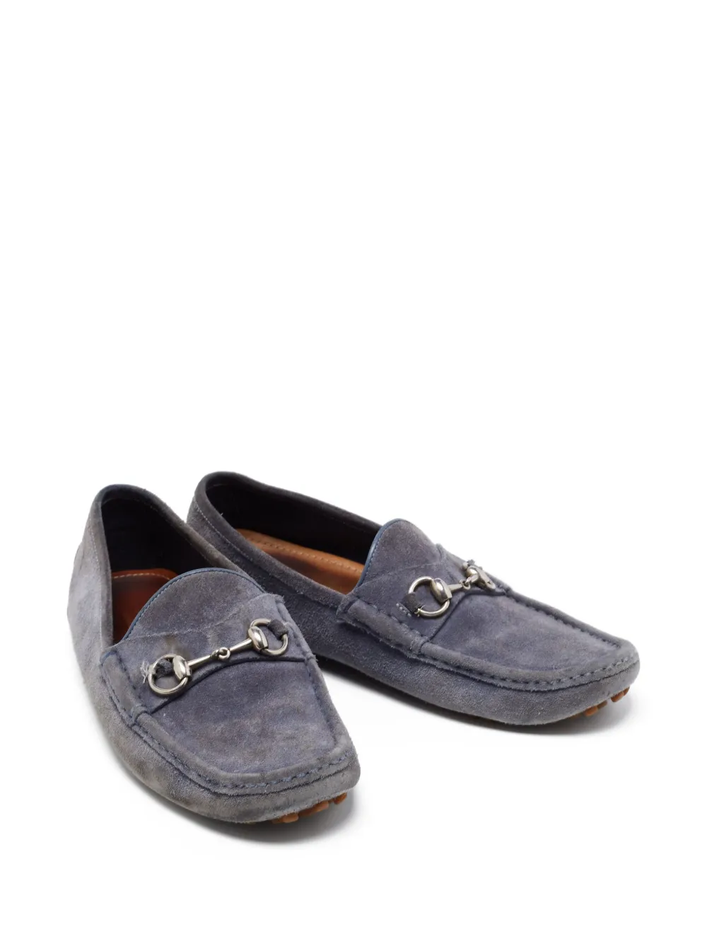 Gucci Pre-Owned mocassins en daim à détails de mors | Pre-owned | Image 2