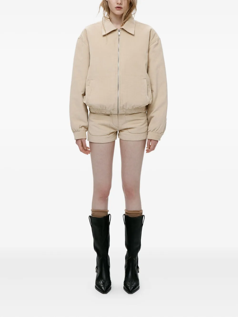 Mainless corduroy zip-up jacket | Varsity Jackets | Image 2