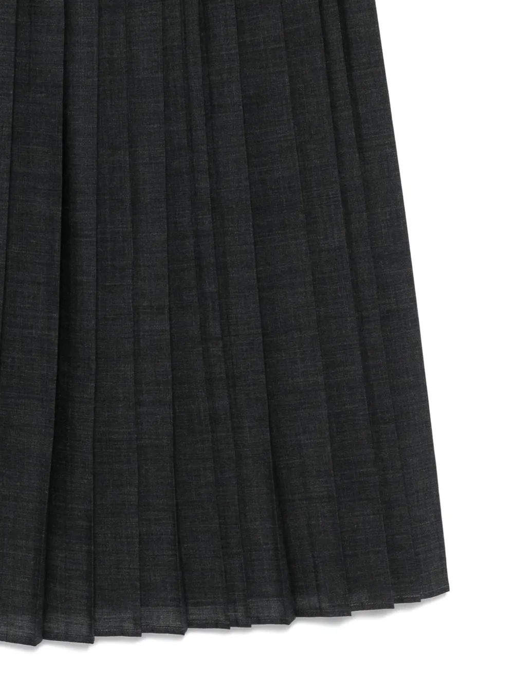 Antonelli Orvieto Pleated Midi Skirt In Gray