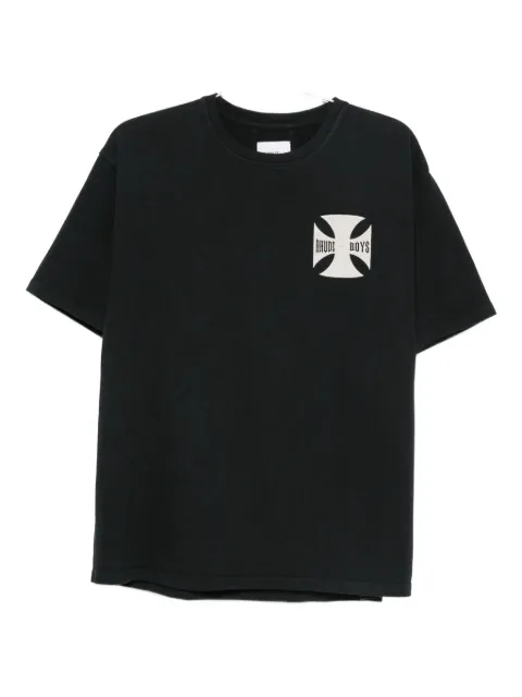 RHUDE cross-embellished T-shirt