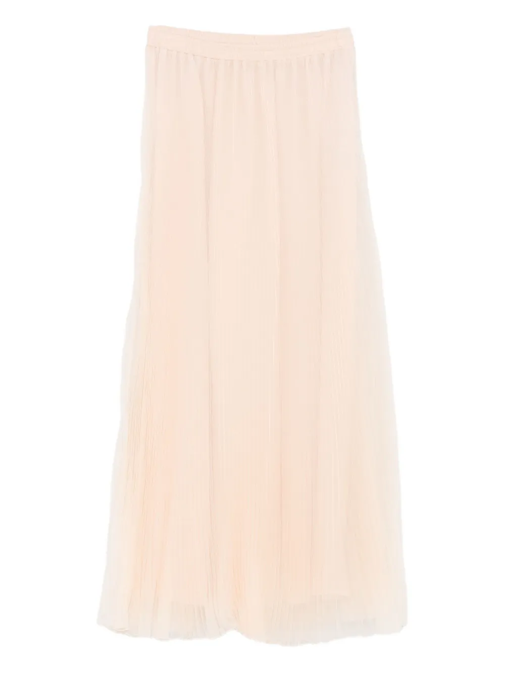 Ermanno Scervino pleated midi skirt Roze