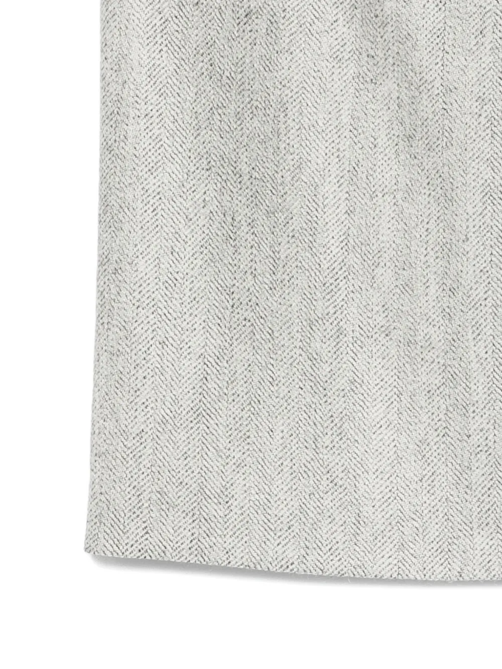 Antonelli Wisky Button Skirt In Gray