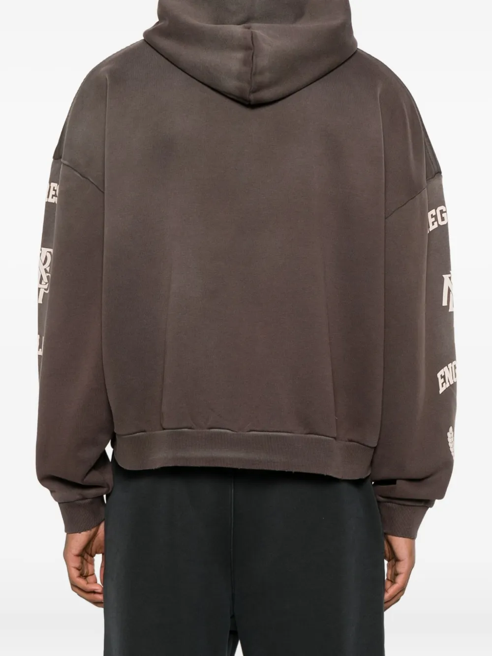 Represent Hoodie met logoprint Zwart