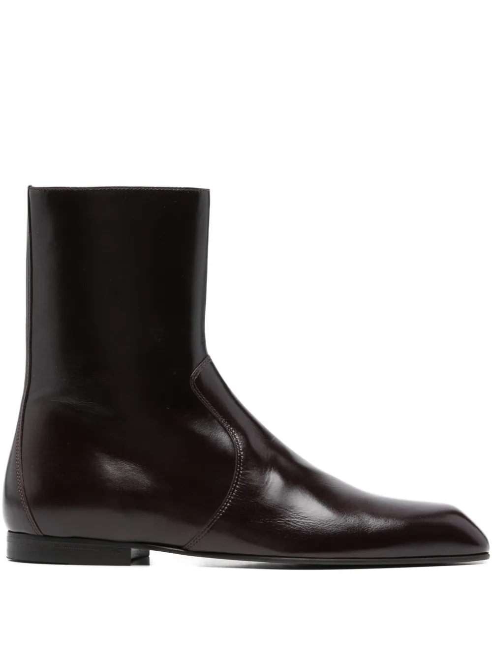KHAITE Colt zip boots | Brown | Image 1