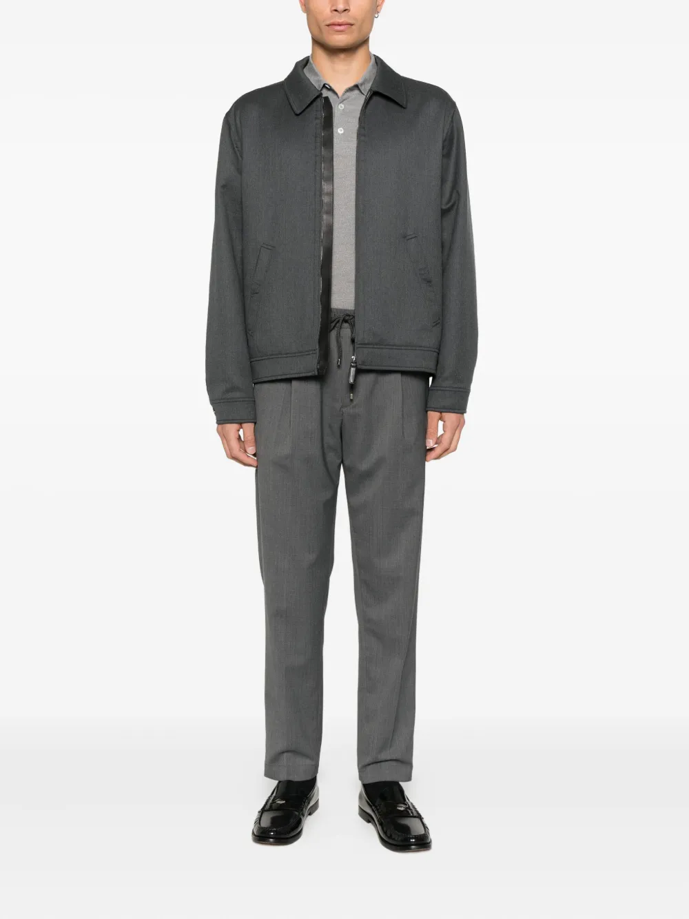 Briglia 1949 drawstring trousers - Grijs