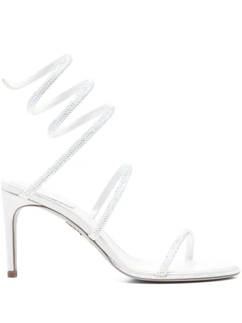 René Caovilla Cleo spiral-embellished sandals