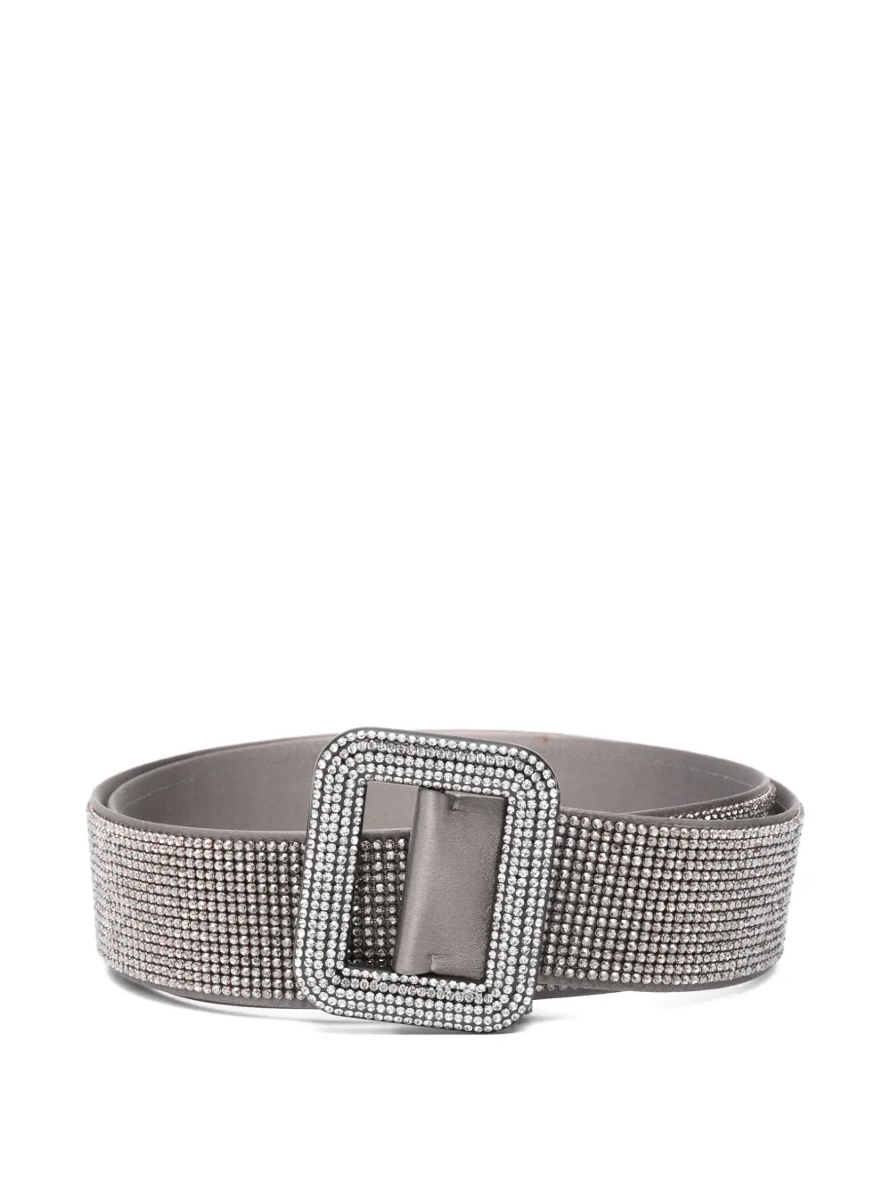 crystal-embellished buckle belt