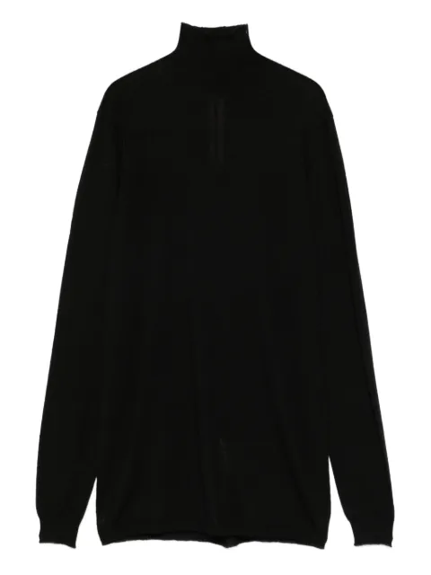Rick Owens high-neck wool sweater