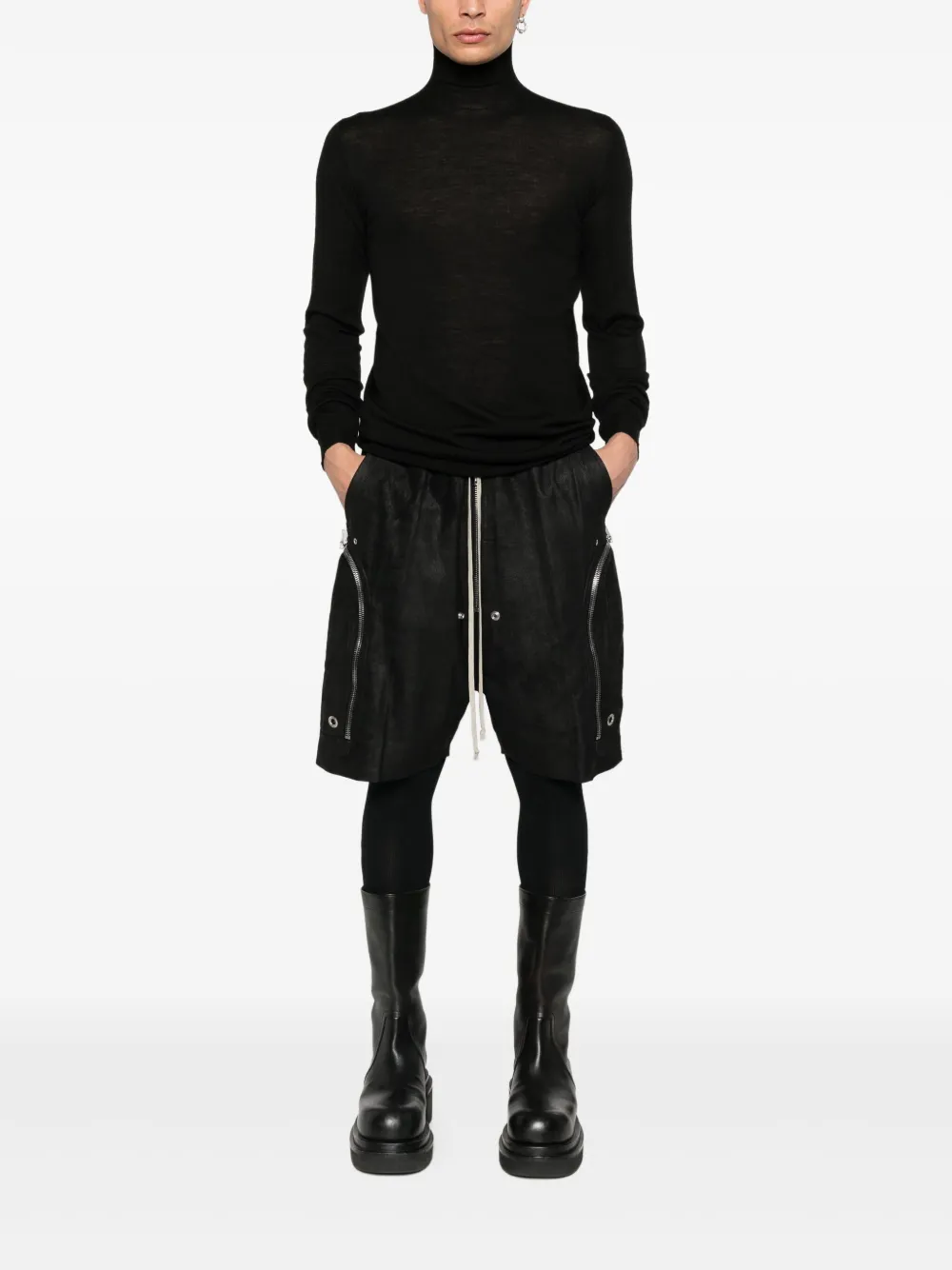 Rick Owens high-neck wool sweater | Knitted Sweaters | Image 2