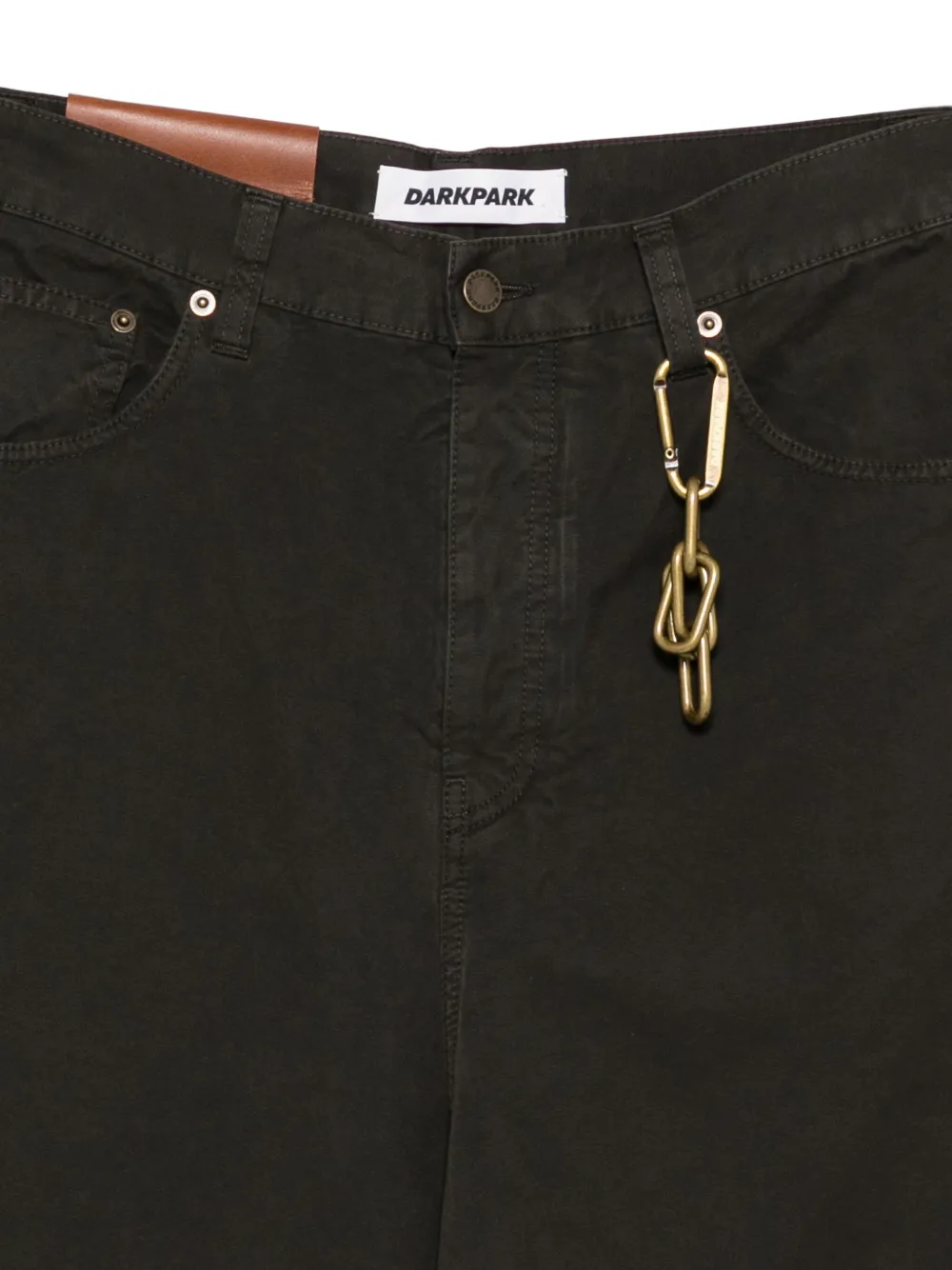 DARKPARK Broek met wijde pijpen Bruin