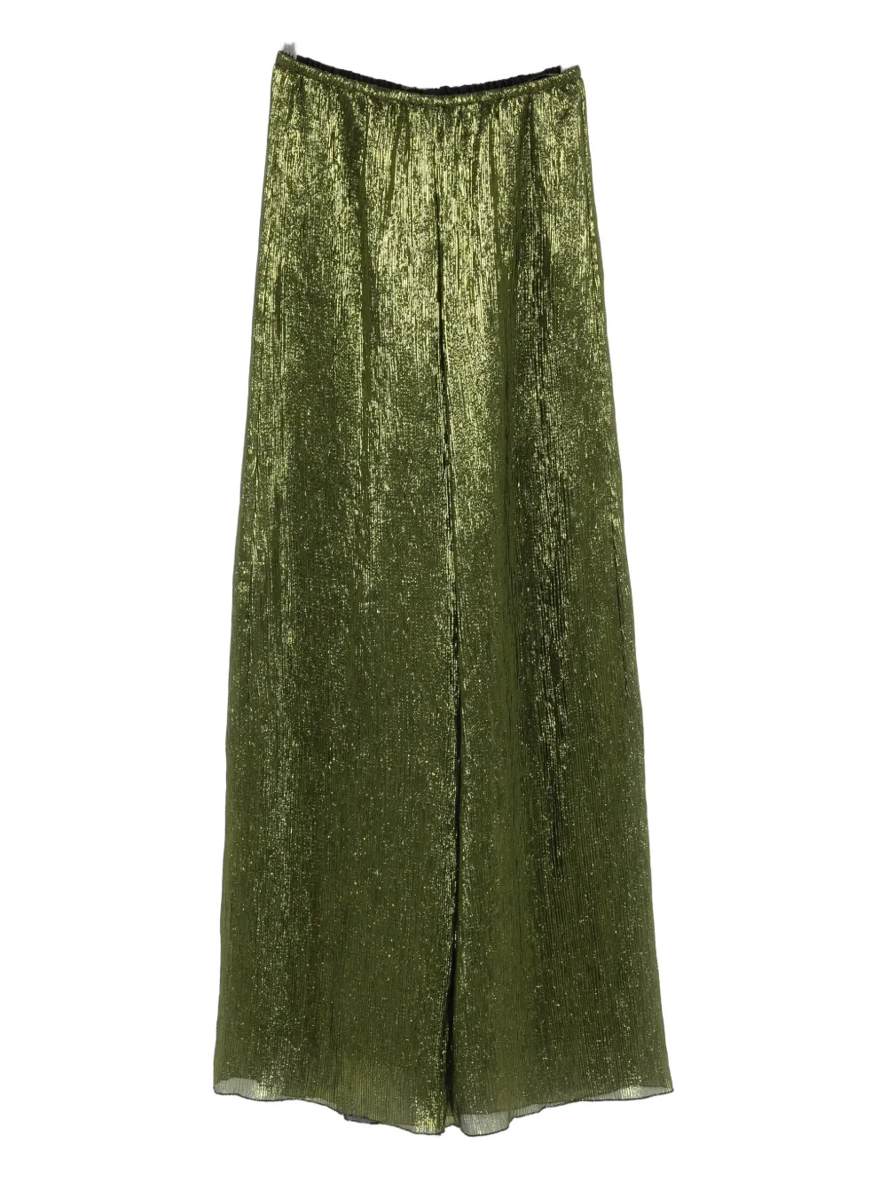 Forte textured trousers Groen