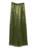 Forte Forte textured trousers - Green