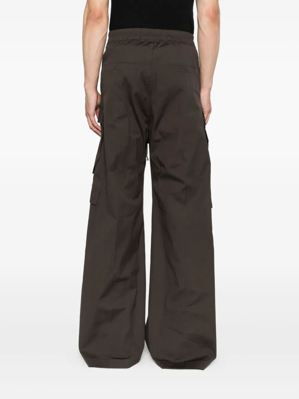 Rick Owens Cargo broek met trekkoord Bruin