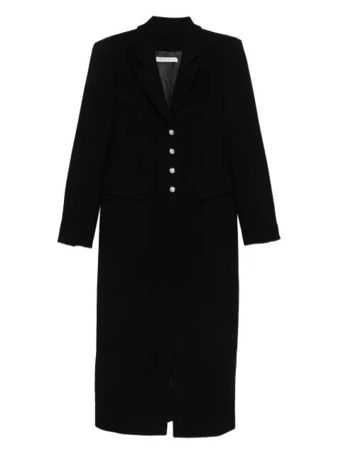 Alessandra Rich jewel-buttoned coat