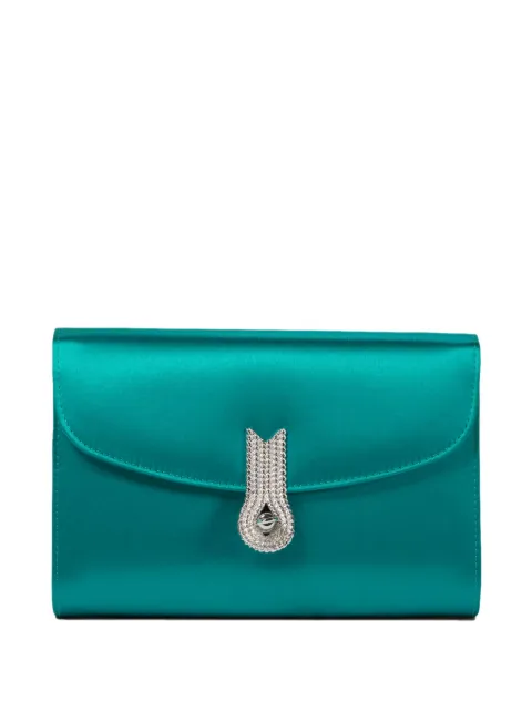 amato daniele jewel-embellished clutch bag