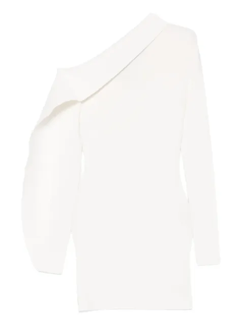 David Koma vestido corto con diseño asimétrico