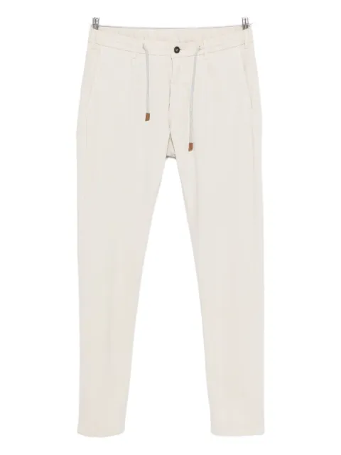 Eleventy drawstring-waist trousers