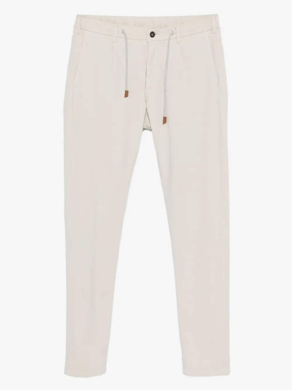 Eleventy drawstring-waist trousers | Neutrals | Image 1