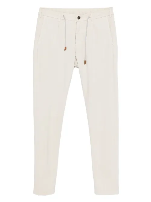 Pantalon à taille à lien de resserrage - Eleventy - Modalova